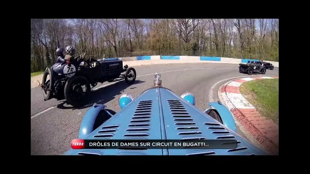 Voitures Anciennes : des femmes en Bugatti (Emission Turbo du 09/02/2014)