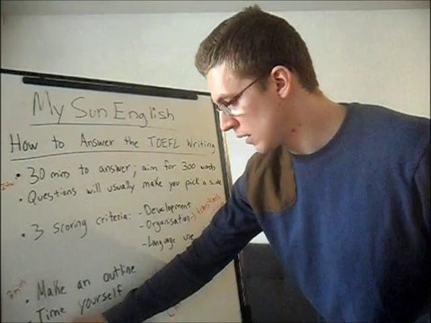How to answer the TOEFL writing (TOEFL, IELTS, TOEIC)