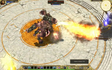Titan Quest - Boss : Typhon (Normal) - Level impatient / noob w/ Conquérant
