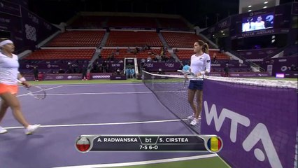 Doha - Radwanska derrota a Cirstea
