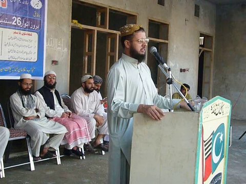 ibrahim qasmi in swati jalsa malak saifullah hujra