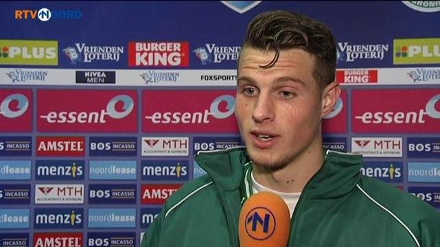 Hans Hateboer vond debuteren voor eigen publiek met een assist hartstikke mooi - RTV Noord