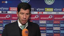 Trainer Erwin van de Looi dacht dat de overwinning misschien wel voor het grijpen was geweest - RTV Noord