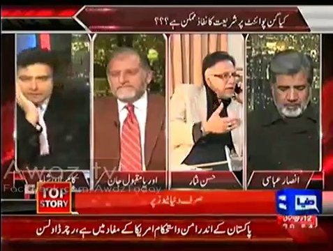 As long as Orya Maqbool Jan is here , Muslim Conditions will not get better - Hasan Nisar Taunt to Orya Maqbool