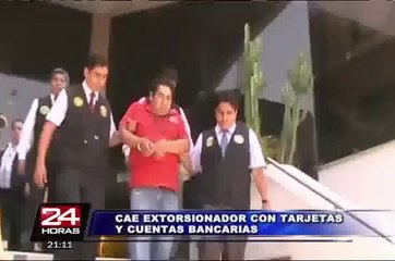 Policía capturó a sujeto acusado de extorsionar a sus víctimas por teléfono