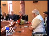 US envoy Nancy Powell meets Narendra Modi in Gandhinagar - Tv9 Gujarati