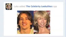 Tottenham's Luka Modric checks in at Real Madrid - see his Fakebook profile