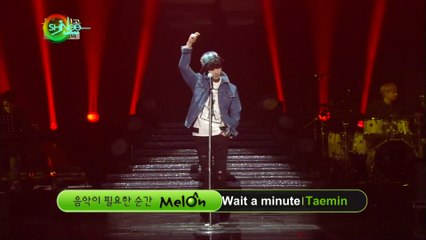 Taemin - Wait a Minute [Sub español + Romanización + Hangul]