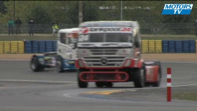 FIA European Truck Racing at Le Mans - David Marco Bermejo Crash
