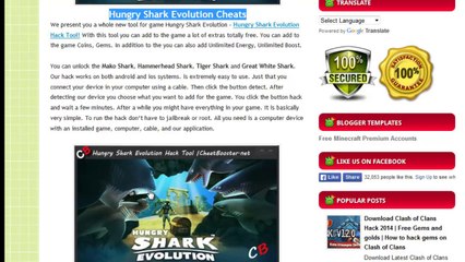 How to cheat - Hungry Shark Evolution Game - 