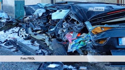 VALANGA IN PISTA, SCIATORI TRAVOLTI