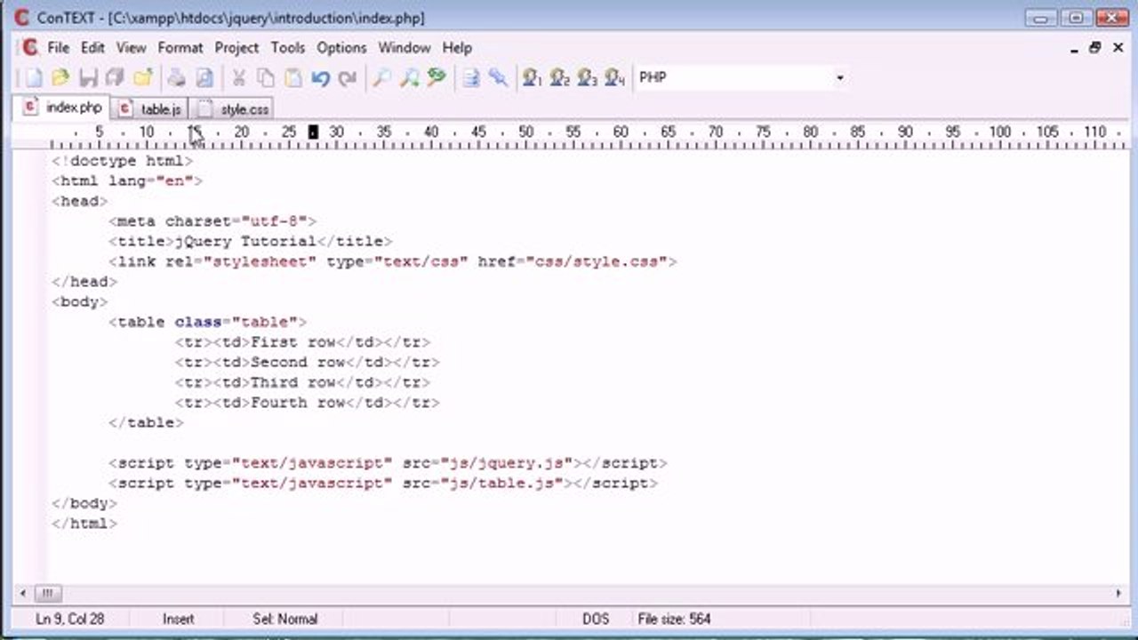 020 - Even_odd Selectors in jQuery
