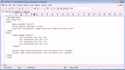020 - Even_odd Selectors in jQuery