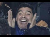 Napoli-Roma - L'arrivo di Maradona al San Paolo -1- (12.02.14)