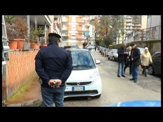 Napoli - Ritrovata la macchina di Behrami -2- (12.02.14)