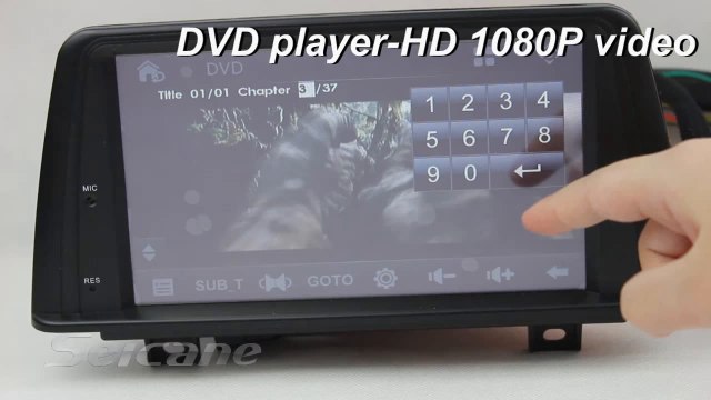 OEM BMW F20 in dash multimedia navigation with touch screen Ipod digital tv