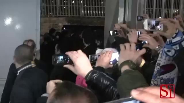 Napoli - Roma - L'arrivo di Maradona al San Paolo