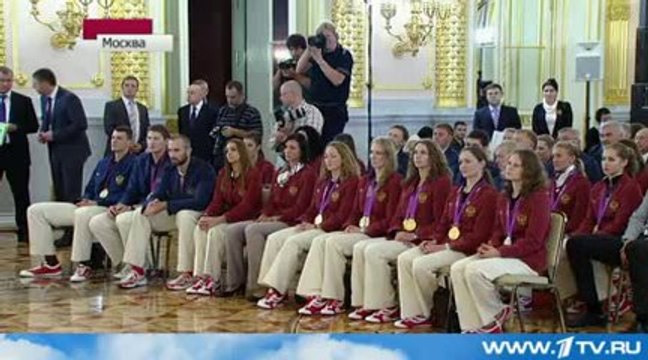 Награждение медалистов Олимпиады-2012