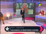 Nazarena Vélez hizo catarsis insultando a Moria