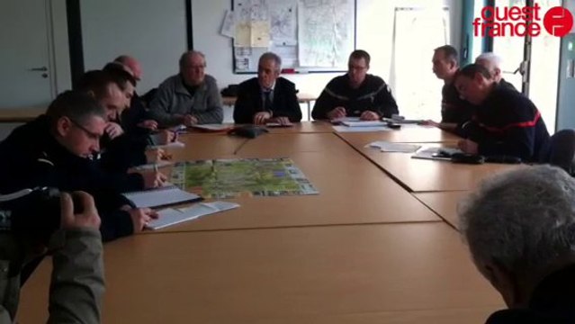 Rues à nouveau inondées