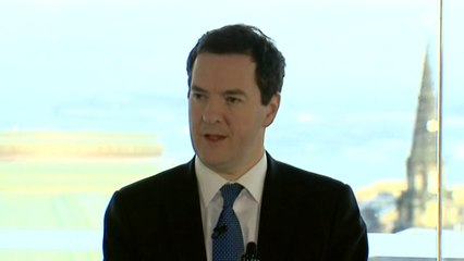 Osborne says an independent Scotland can not keep the pound