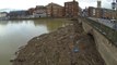 Drone Captures River Severn in Flood Around Worcester