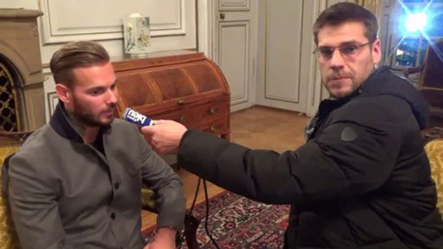 Matt Pokora au micro de France Bleu Alsace