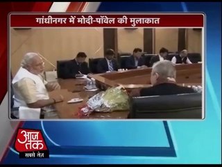 अमेरिकी राजदूत नैंसी पॉवेल से मिले मोदी