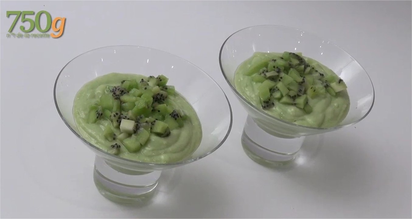 Recette de Verrines sucrées à l'avocat - 750 Grammes