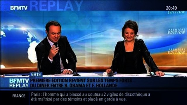 BFMTV Replay : Aurélie Filippetti juge Jean-François Copé ridicule - 12/02