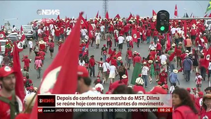 Dilma se reunirá com representantes dos sem-terra
