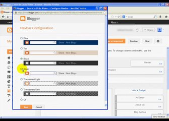 how to remove the navbar of google blogspot in urdu