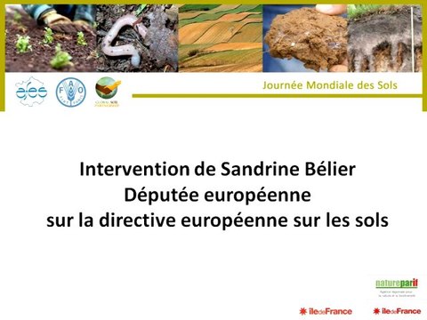 1ere journée mondiale des sols : Sandrine Belier