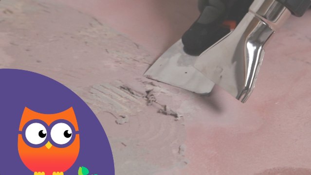 Comment décaper de la colle d'une moquette (Ooreka.fr)