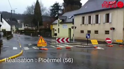 Encore des rues inondées
