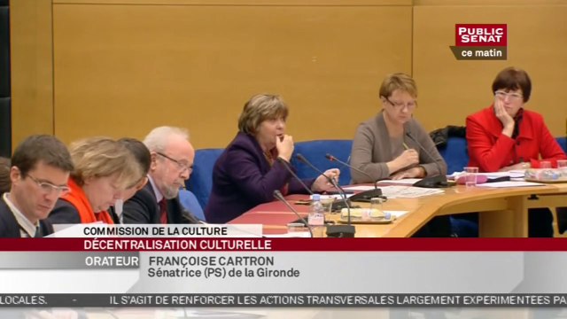 En séance - Table ronde sur la décentralisation culturelle