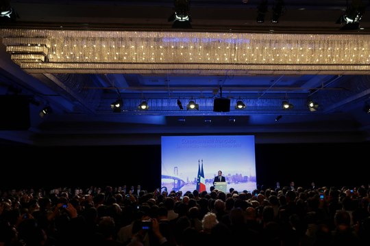 Discours devant le communauté française à San Francisco