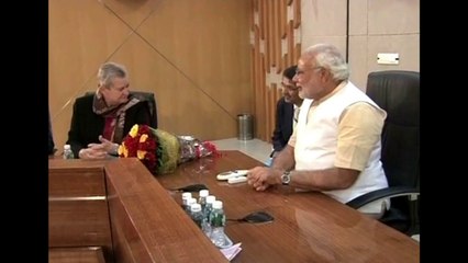 US ends boycott of India's Modi as envoy holds talks