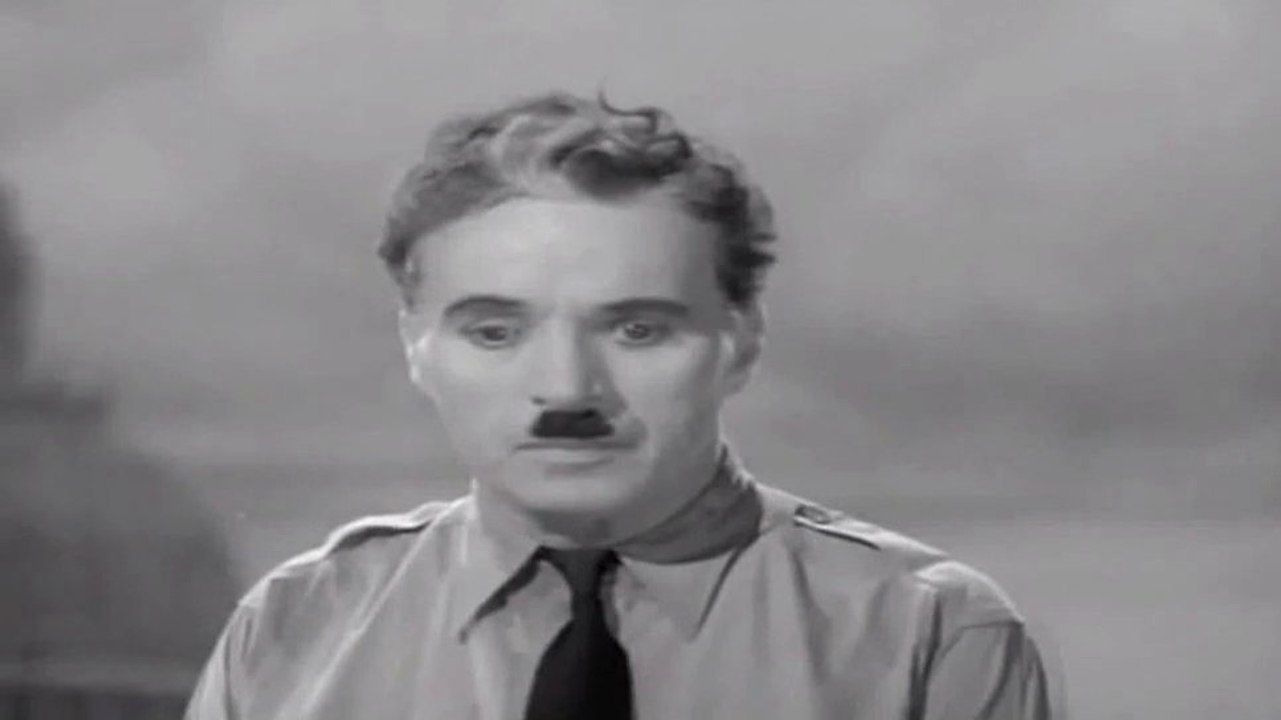 Abschlussrede von Charly Chaplin im Film Great Dictator - mit deutschen Untertiteln