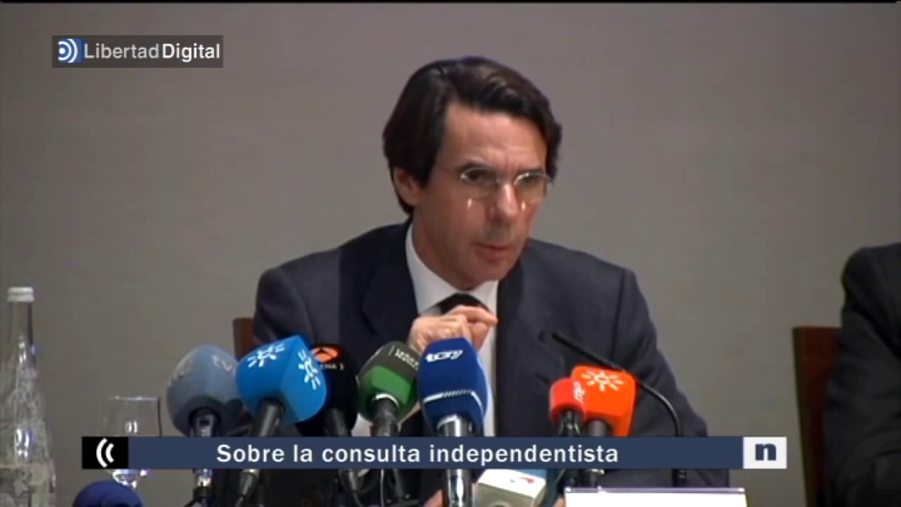 Aznar: "Nuevas cortinas de humo quieren ocultar el sufrimiento causado por el terror"