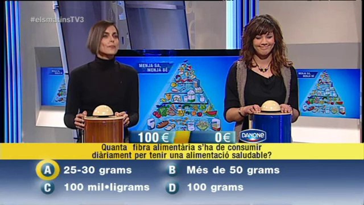 TV3 - Els Matins - Concurs "Menja sa, menja bé" (13/02/14)