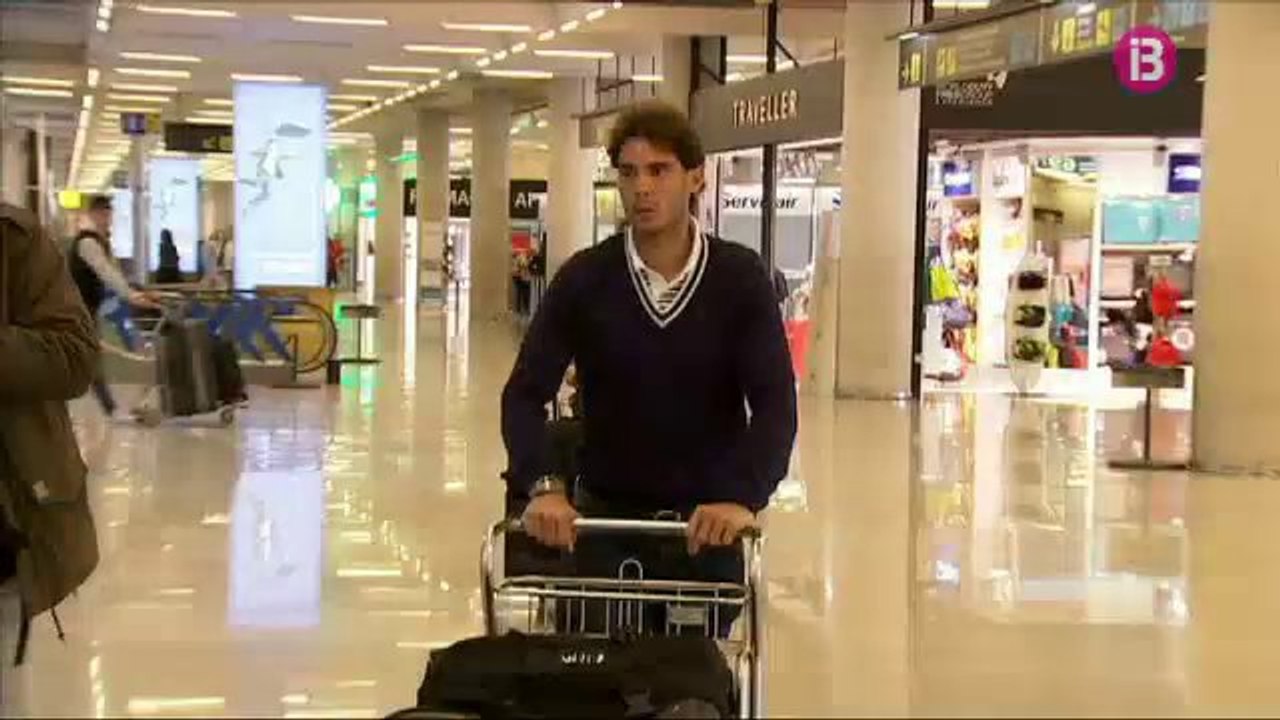 Rafael Nadal traveled to Rio de Janeiro
