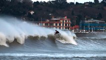 Stand Up Paddle en la playa de San Lorenzo (Gijón)