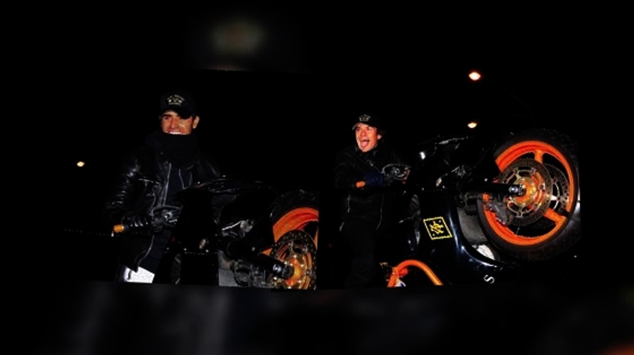 Justin Theroux Parties With Orlando Bloom on Jennifer Aniston's Birthday