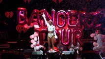 Miley Cyrus denkt, ihre Bangerz Tour ist lehrreich für Kinder