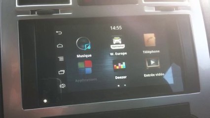 Parrot Asteroid Smart boot animation Chrysler