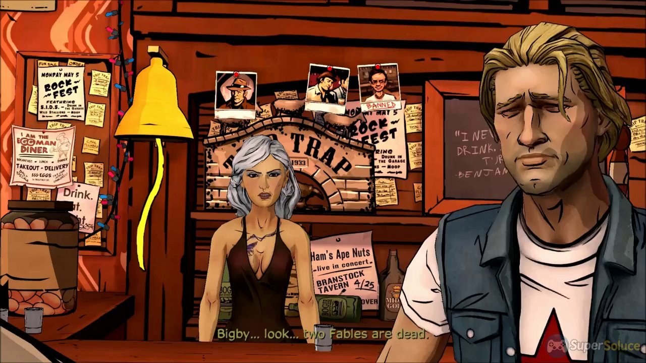 The Wolf Among Us : Episode 2 - Laisser Jack parler