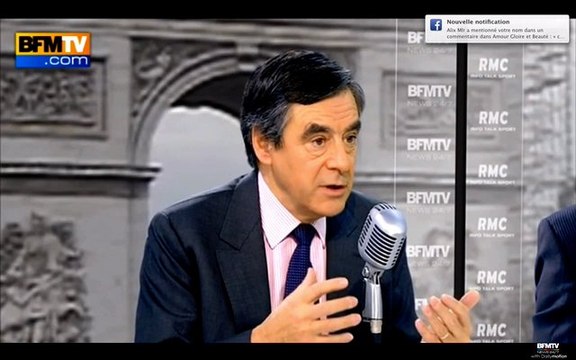 François FILLON répond aux auditeurs de RMC/BFM TV le 10 février 2014