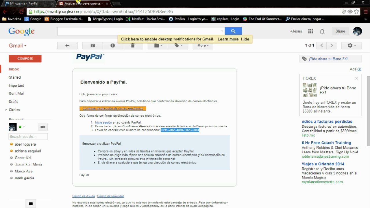 [tutorial]paypal como registrarse bien explicado