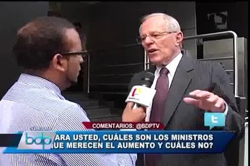 PPK pide que nuevos aumentos alcancen también a profesores y polícias
